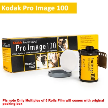 1-5 рулонов Для Kodak 135 Film Pro Image 100 Профессиональная Цветная Негативная Пленка 35 мм Пленка 36 Экспозиция ISO 160 Для камеры формата 135