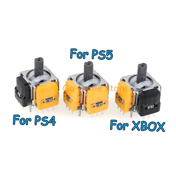 20 штук для PS4 PS5 Оранжевый джойстик с эффектом Холла, 3D аналоговый сенсорный модуль для контроллера XBOXONE серии XBOX