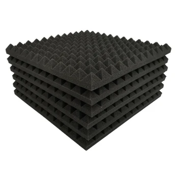 48 упаковок звукоизоляционной панели из пенопласта пирамидальной формы для звукоизоляции низких частот.