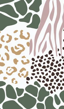 5x7 футОВ Персонализированный рисунок с изображением Жирафа Животные Зебра Леопард Тигр Пользовательский фон для фотографий Виниловый фон 220 см x 150 см