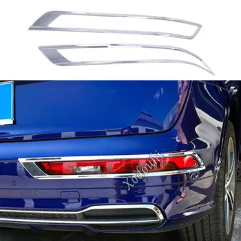 ABS Брови Рамка Заднего Противотуманного Фонаря Крышка Для Audi Q5 Q5L 2018 2019 2020 2021 2022 2023 Декоративная Отделка Авто Внешние Аксессуары