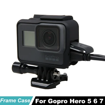 Hero7 Hero6 Hero5 Защитный корпус каркасный чехол для GoPro Hero 5 Black Go pro Hero 7 Hero6 5 Аксессуары для спортивной камеры