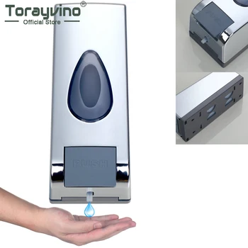 Torayvino POP Новый дозатор мыла, ABS Настенный дозатор дезинфицирующего средства для кухни, ванной комнаты, коробка для бутылок, дозатор шампуня