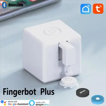 Tuya Smart Bluetooth Fingerbot Переключатель Кнопки толкателя Механические рычаги Умный Дом Умная жизнь Голосовое управление Alexa Google Assistant