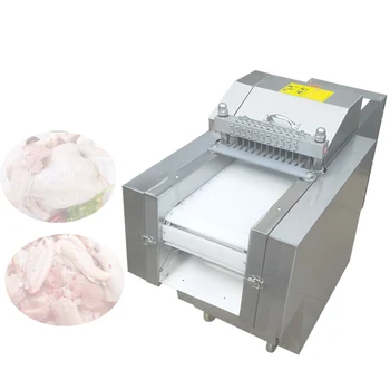 Автоматическая машина для нарезки замороженной говядины кубиками, машина для нарезки куриной грудки кубиками, машина для резки мяса птицы