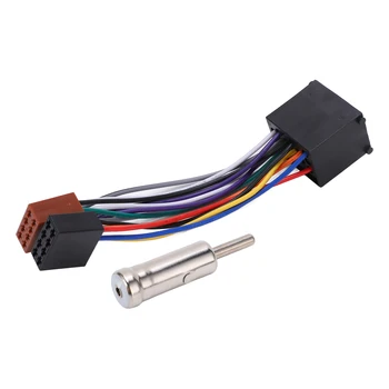 Автомобильный беспроводной адаптер жгута проводов стерео-радио Замена штекера ISO для BMW E36 E46 E39 E38 X5 Z3 Z4