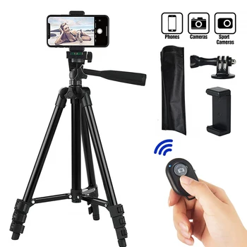 Гибкий Штатив DSLR для Телефона 102 см Универсальный Видео Штатив для Телефона Подставка Для Фотосъемки С Bluetooth Selfie Remote Video Recording