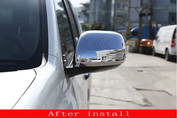Для Toyota Land Cruiser Prado FJ150 150 2010-2018 ABS Хромированная крышка бокового зеркала заднего вида автомобиля, отделка автоаксессуаров