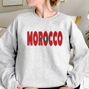 Женские толстовки Maroc Morocco, японский зимний винтажный капюшон, женский свитер с длинным рукавом, топ с капюшоном