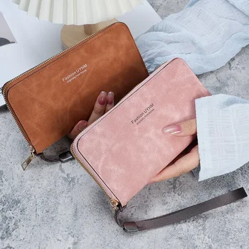 Женщины, держащие длинную сумочку, Новая корейская версия сумочки, многофункциональная сумка для карт, мобильная сумка, кошелек для монет