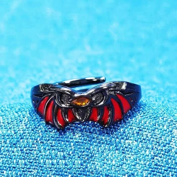 Кольцо Riman, призывающее Крылья демона, соответствующее аниме, Модное кольцо COS, Студенческое кольцо, соответствующее аниме, окружающее кольцо