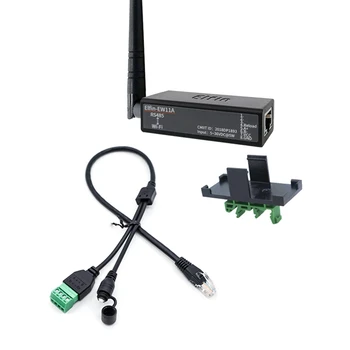 Конвертер серверных модулей BAAY с последовательным портом RS485 в Wifi-устройство Elfin-EW11A-0 По протоколу Modbus Для Передачи данных через Wifi