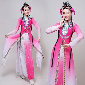 Костюмы для выступлений в Qiaohuadan, танцевальные костюмы Kunqu Opera Lihuasong, Пекинская опера, костюмы для выступлений в Xiaohuadan