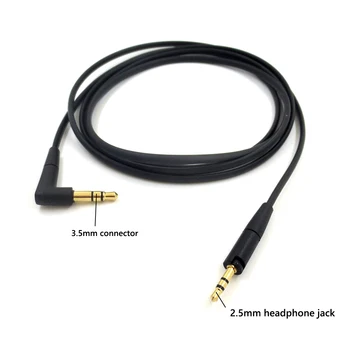 Модернизированный кабель с сердечником от 3,5 мм до 2,5 мм для Sennheiser HD400S, HD350BT, HD4.30