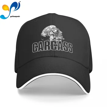 Мужская бейсбольная кепка Carcass Trucker Snapback, мужские бейсболки, кепки с логотипом