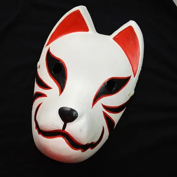 Новая маска Хатаке Какаши для косплея, японская маска частного лиса, ручная роспись