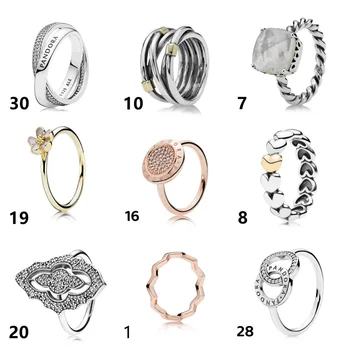 Новая мода кольцо королевы из стерлингового серебра 925 пробы подарок на день рождения Святого Валентина изысканные ювелирные изделия