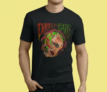 Новая популярная мужская черная футболка Dirty Heads PODR с длинными рукавами размера S-2XL