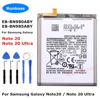 Новый аккумулятор EB-BN980ABY EB-BN985ABY Для Samsung Galaxy Note20 Note 20 N980 SM-N980F/DS, Note 20 Ultra N985B N985U N985U1 Телефон