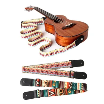 Плечевой ремень для гавайской гитары с хвостовым гвоздем в виде диагонального креста, тканый плечевой ремень для гитары, ремешок для гавайской гитары