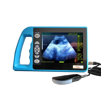Портативный ветеринарный ультразвуковой сканер с 8-дюймовым экраном высокой четкости.