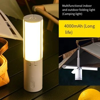 Походные фонари, походный фонарик, складной 3-режимный светодиодный светильник, ультраяркий и компактный, опция Power Bank, идеальный