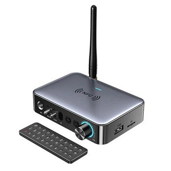 Приемник-передатчик Hot-Bluetooth 5.1 NFC Стерео 3,5 мм AUX Коаксиальный RCA Беспроводной аудиоадаптер Микрофон для телевизора