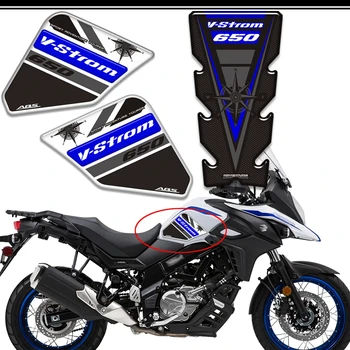 Протектор Бака Мотоцикла Накладка На Багажник Багажные Чехлы Наклейки Для Suzuki V STROM VSTROM DL 650 XT 650XT Adventure Комплект Мазута