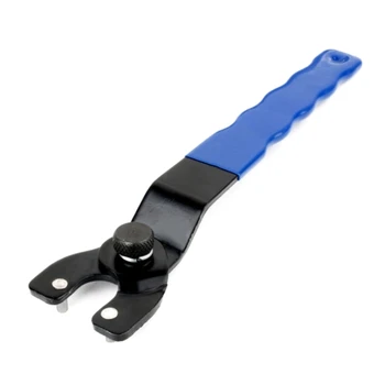 Регулируемый 8-50 мм гаечный ключ для шлифовальной машины, пластиковая ручка, штифт-ключ, прямая поставка