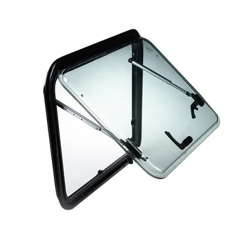Самые продаваемые продукты Боковое стекло алюминиевого кемпингового прицепа 450 * 1100 мм нестандартного цвета