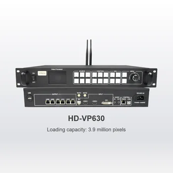 Светодиодный видеопроцессор Huidu 2-в-1 HD-VP630 должен работать с приемной картой HD-R712 HD-R708