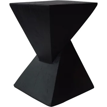 Стол для акцента Christopher Knight Home Jerod из легкого бетона, черный