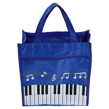 Сумка для музыкальных нот, портативная сумка-тоут, сумка для хранения музыкальных книг, женская сумочка с ручкой