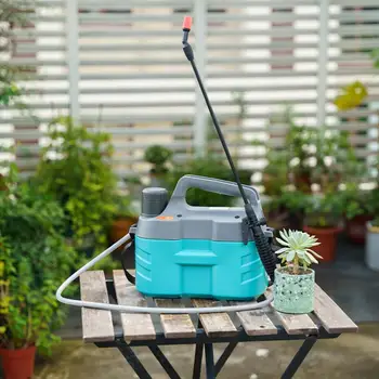 Уникальный легкий металлический электрический разбрызгиватель с водонепроницаемым корпусом, герметичный цветочный разбрызгиватель для полива растений, опрыскиватель