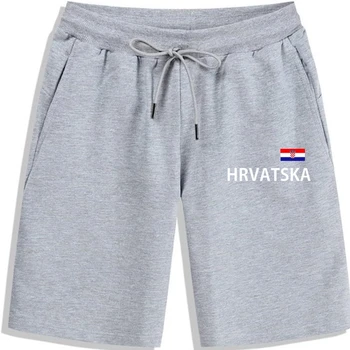 Хорватские мужские шорты HRVATSKA CROATIA discout горячие новые модные шорты Мужские шорты бесплатная доставка 2019 officia